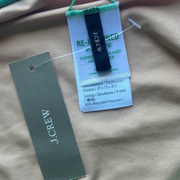 5/$25 J. Crew Women's Green High-Rise Bikini Swim Bottoms S Small New - Picture 6 of 7